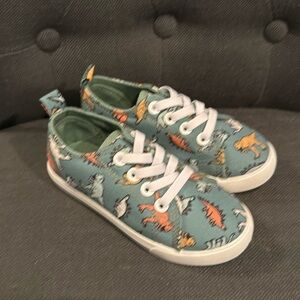 Toddler size 8 Fabkids dinosaur sneakers